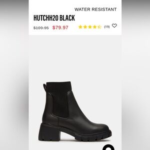 Steve Madden Boot Black Size 6.5